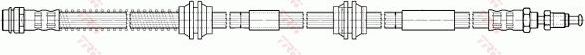 Тормозной шланг TRW передний правый/левый для Volkswagen Touareg I 2003-2010. Артикул PHB576