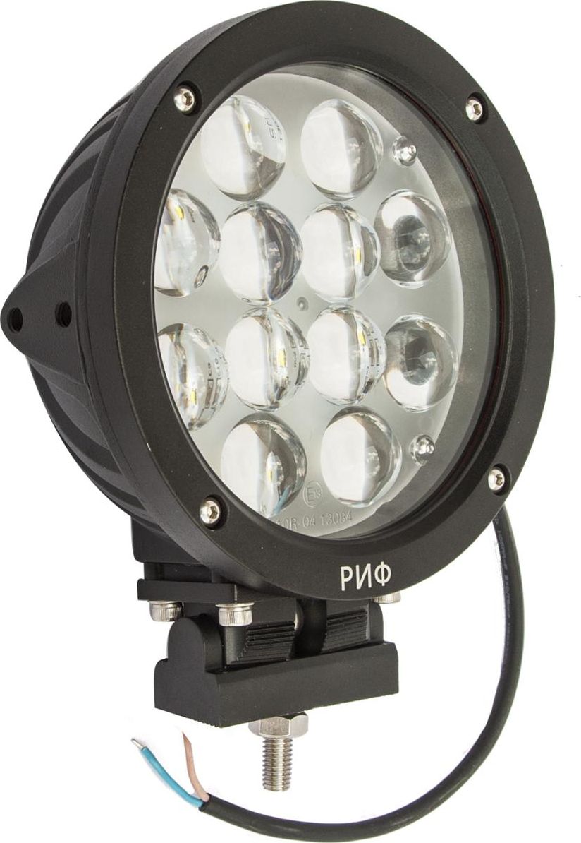 Фара дальнего света РИФ 180 мм 60W LED. Артикул SM-7600P