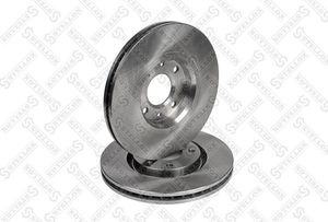 Тормозной диск Stellox передний для Citroen C3 II 2009-2016. Артикул 6020-9964-SX