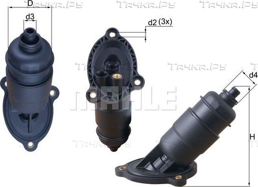 Фильтр АКПП Mahle для Audi A4 IV (B8) 2007-2015. Артикул HX 155
