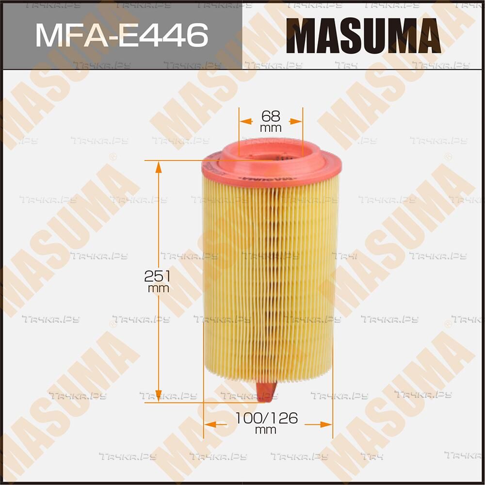 Воздушный фильтр Masuma. Артикул MFA-E446