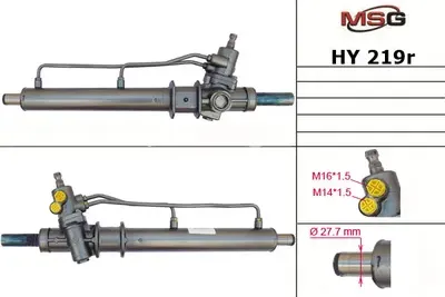 Рулевая рейка c ГУР восстановленная Hyundai H100 1993-2004 HY219R (MSG). Артикул HY219R
