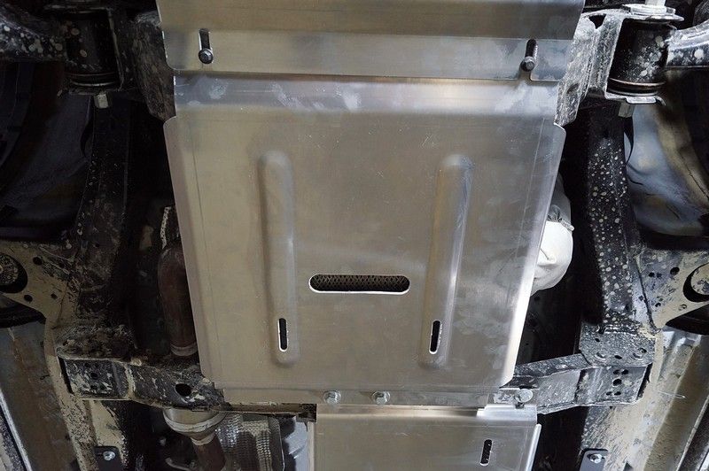 Защита алюминиевая ТСС (4 мм) для КПП JAC T6 4WD 2021-2026. Артикул ZKTCC00547