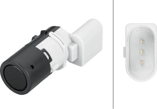 Датчик парктроника Hella. Артикул 6PX 358 141-001