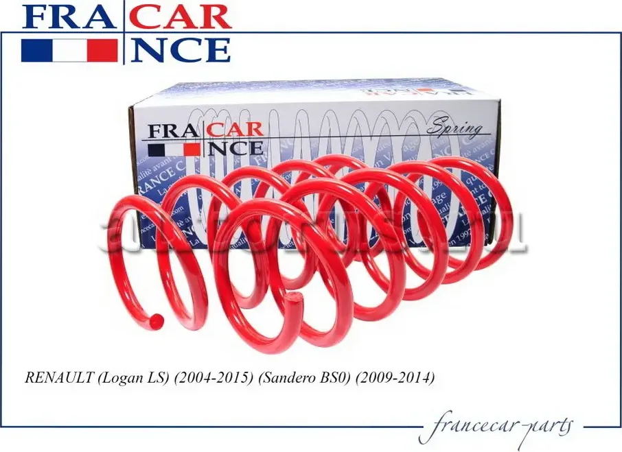 пружина перед renault logan francecar Francecar. Артикул FCR210220