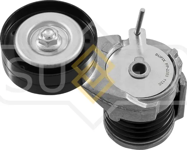 Натяжитель ремня навесного оборудования AUDI A3 (8P1) 2003-2012, SKODA OCTAVIA I (Sufix). Артикул FP2283