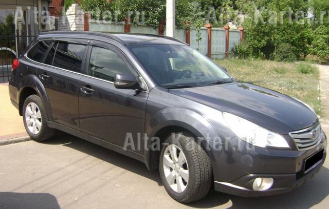 Дефлекторы Cobra Tuning для окон Subaru Outback IV 2009-2014. Артикул S40409