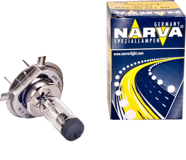 Лампа галогеновая H4 12V 60/55W (P43t) Range Power +30% (Narva) Narva. Артикул 48878