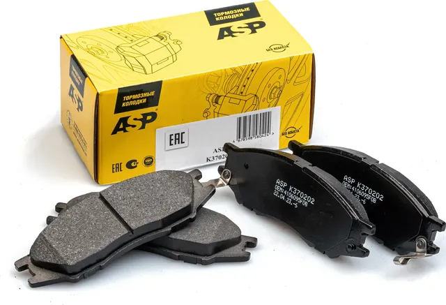 Передние тормозные колодки для а/м Nissan Almera (ASP) ASP. Артикул K370202