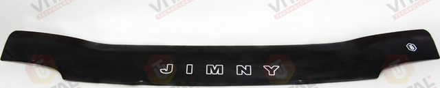 Дефлектор VT52 для капота Suzuki Jimny III (JB43) 2012-2018. Артикул SZ19VT