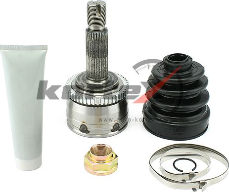 ШРУС наружный HYUNDAI Solaris (11-) KIA Rio (11-) комплект KORTEX. Артикул KVJ042