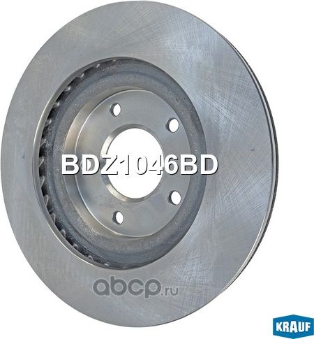 Диск тормозной передний Krauf. Артикул BDZ1046BD