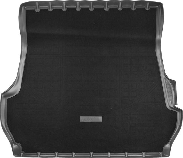 Коврик комбинированный Норпласт для багажника Toyota Land Cruiser 200 (J20A) 2007-2021 5 мест. Черный. Артикул NPA00-T88-500-CM