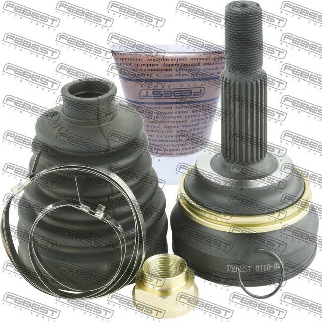 Шрус наружный (граната) Febest передний для Toyota Opa I 2000-2001. Артикул 0110-054