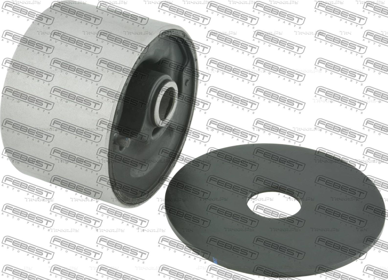 Подушка (опора) двигателя Febest правая для Nissan Avenir W11 2002-2005. Артикул NMB-065