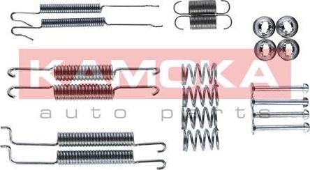 Монтажный комплект тормозных колодок Kamoka. Артикул 1070008