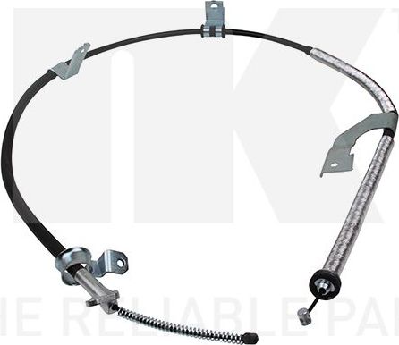 Трос ручника (тросик ручного тормоза) NK правый для Opel Frontera B 1998-2004. Артикул 9036168
