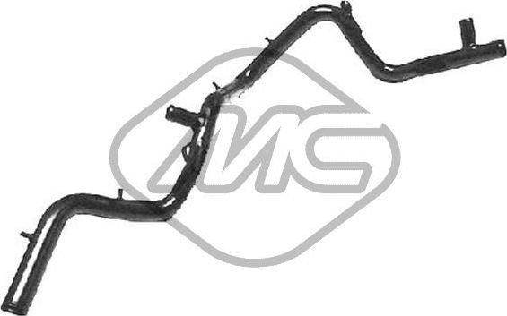 Патрубок радиатора (системы охлаждения) Metalcaucho. Артикул 03083