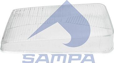 Стекло фары Sampa правый для DAF 95 1987-1998. Артикул 051.098