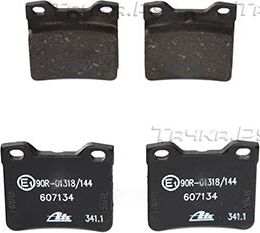 Тормозные колодки ATE для Peugeot 607 I 2000-2006. Артикул 13.0460-7134.2