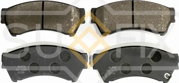 Колодки дисковые тормозные передние правые/левые MAZDA 6|ATENZA Estate GH 2007-2 (Sufix). Артикул SX1285