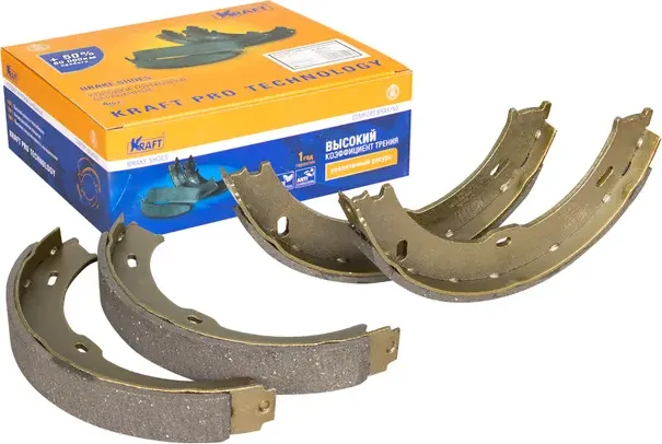 Колодки тормозные MB SPRINTER 06- бараб. (Kraft). Артикул KT091556