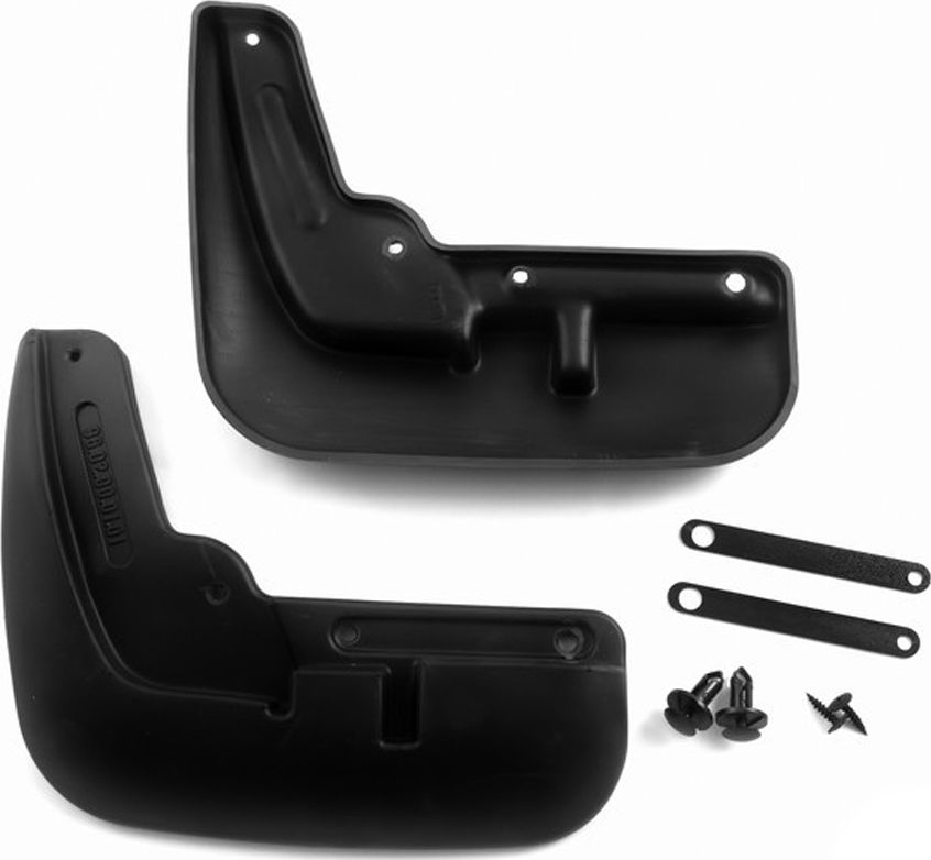 Брызговики Frosch (в пакете) передняя пара для Dongfeng H30 хэтчбек 2014-2026. Артикул NLF.96.02.F11