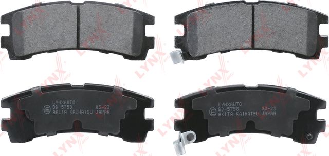Тормозные колодки LYNXauto. Артикул BD-5758