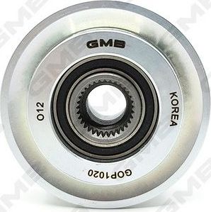 Муфта генератора обгонная GMB. Артикул GOP1020