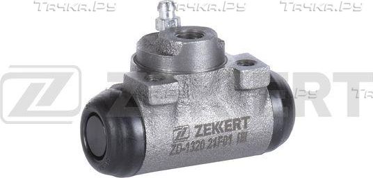Тормозной цилиндр Zekkert (Чугун) задний для Fiat Punto II 1999-2006. Артикул ZD-1320
