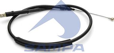 Трос ручника (тросик ручного тормоза) Sampa. Артикул 201.379