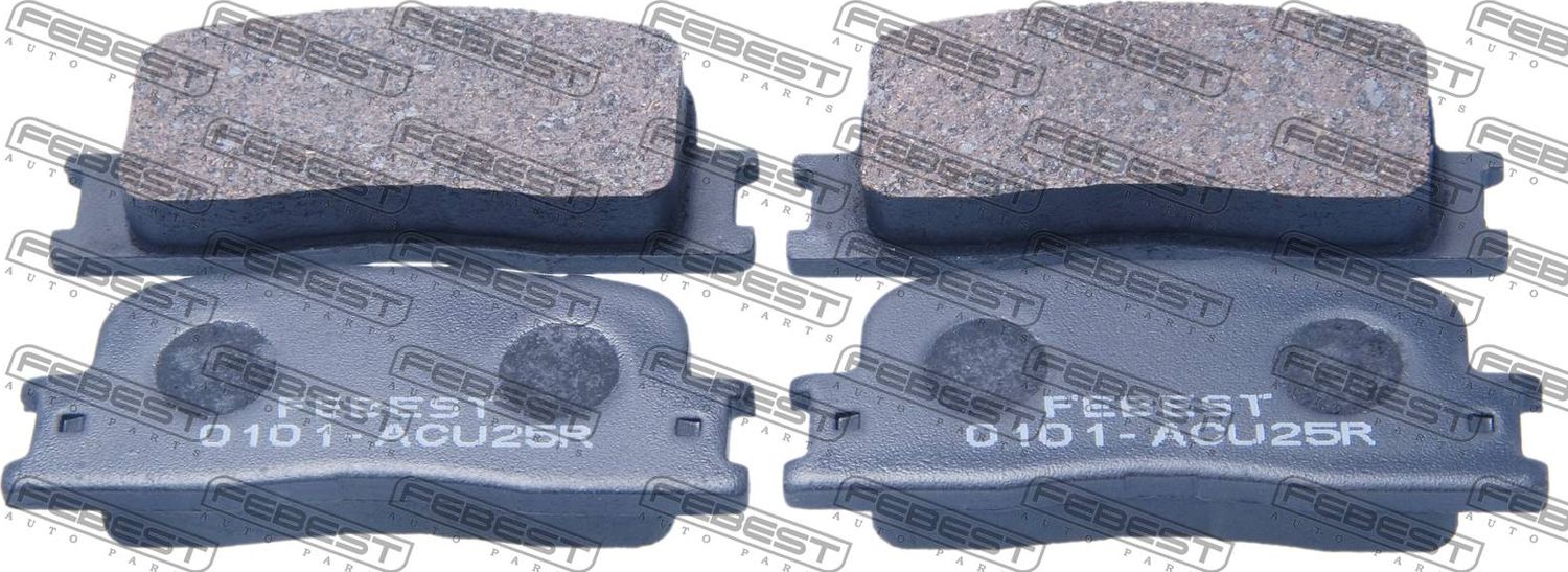 Тормозные колодки Febest. Артикул 0101-ACU25R