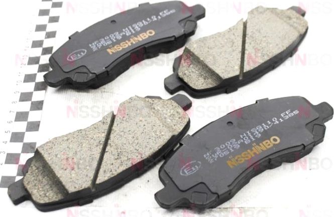 Тормозные колодки Nisshinbo. Артикул NP3009