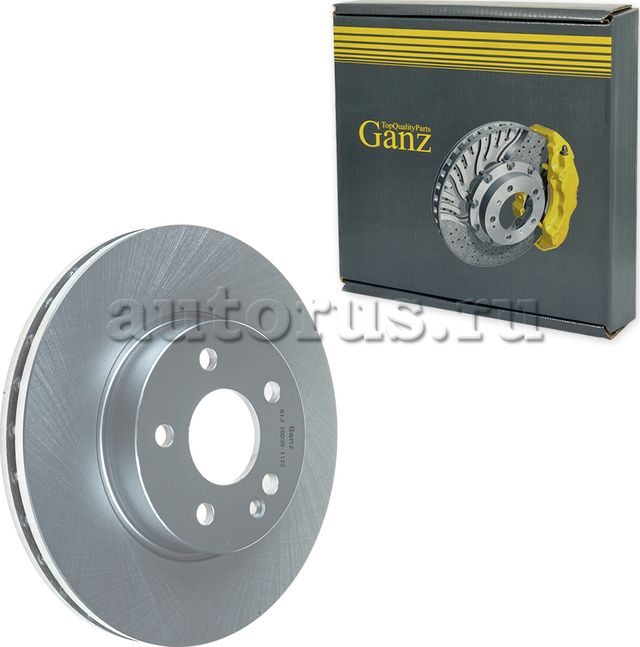 Диск тормозной передний (Ganz). Артикул GIJ10030
