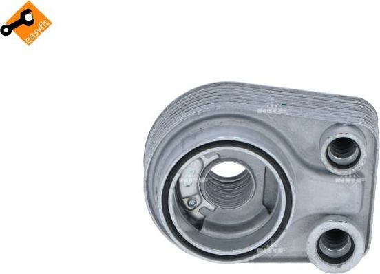 Радиатор масляный (маслоохладитель) для двигателя NRF EASY FIT. Артикул 31221