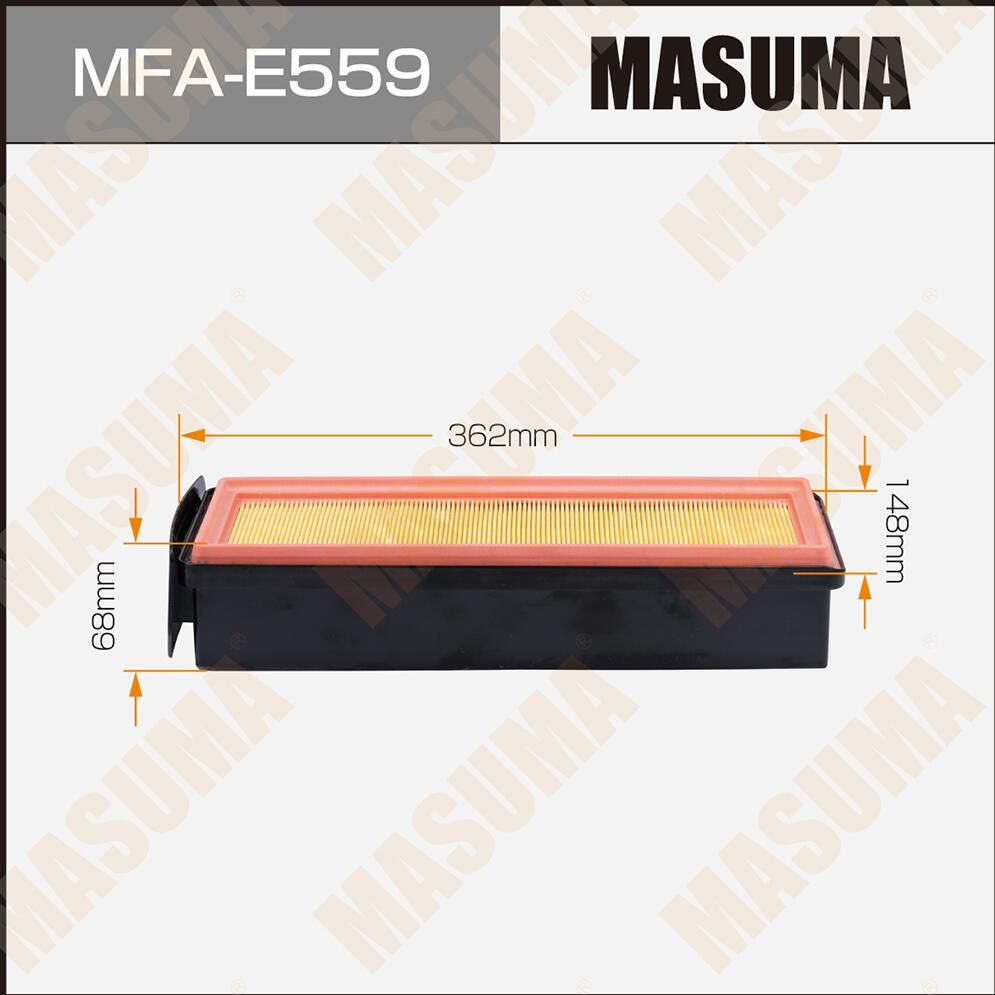 Воздушный фильтр Masuma. Артикул MFA-E559