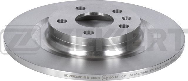 Тормозной диск Zekkert. Артикул BS-6503