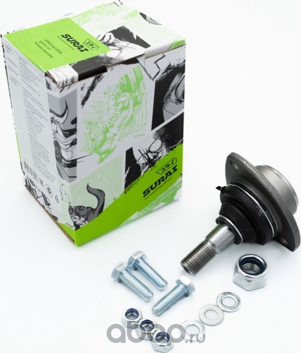 Опора шаровая для ам Лада 2101-21072121 верх. с (Surai). Артикул SR02003