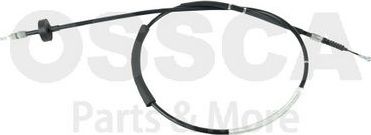 Трос ручника (тросик ручного тормоза) OSSCA задний левый для Audi A4 II (B6) 2000-2004. Артикул 50128