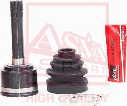Шрус наружный (граната) Asva передний для Kia Retona I 1999-2001. Артикул MZ-807