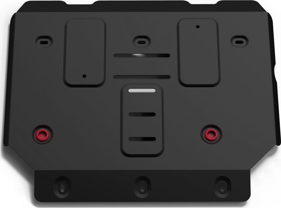 Защита АвтоБРОНЯ для радиатора Haval H9 2014-2026. Артикул 111.09407.1