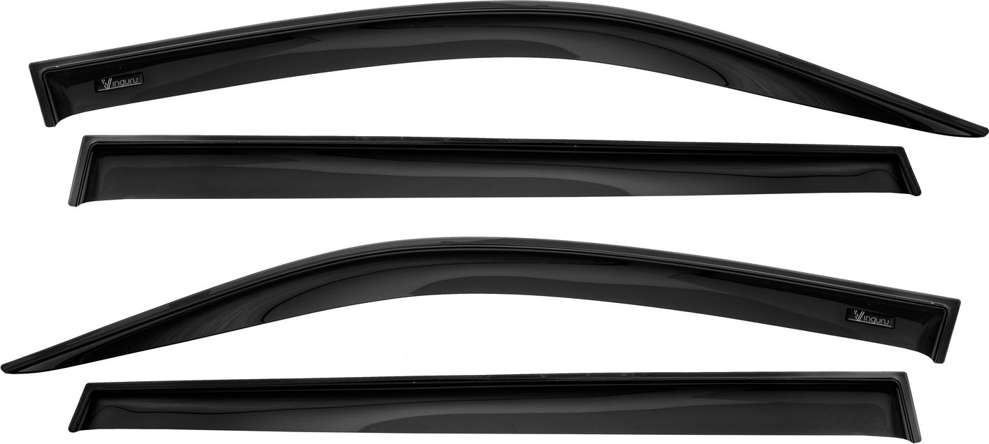 Дефлекторы Vinguru для окон Geely Atlas 2018-2026. Артикул AFV88317
