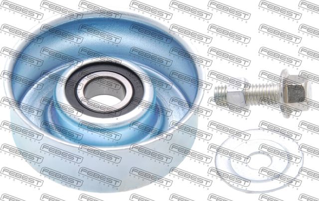 Натяжной ролик (натяжитель) приводного поликлинового ремня Febest. Артикул 0287-J31