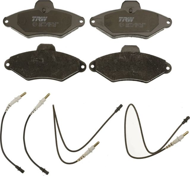 Тормозные колодки TRW COTEC передние для Citroen Xantia I 1993-2003. Артикул GDB1101