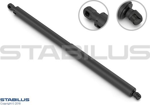 Амортизатор (упор) багажника Stabilus //  FEDERBEIN. Артикул 432379