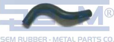 Патрубок радиатора Sem Lastik. Артикул 11949