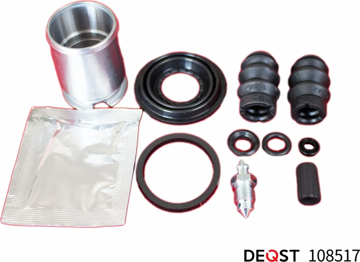 Ремкомплект тормозного суппорта с поршнем заднего (поршень O 36 mm, суппорт Bosc (Deqst). Артикул 108517