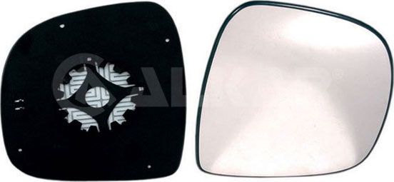Зеркальное стекло бокового зеркала Alkar правое для Mercedes-Benz Vito II (W639) 2003-2014. Артикул 6472969