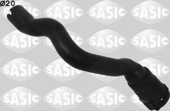 Патрубок радиатора (системы охлаждения) Sasic. Артикул 3406310
