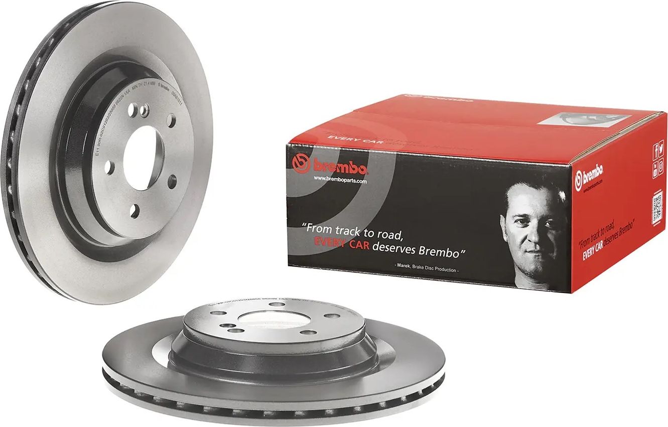 Тормозной диск Brembo PRIME LINE - UV Coated. Артикул 09.A818.11